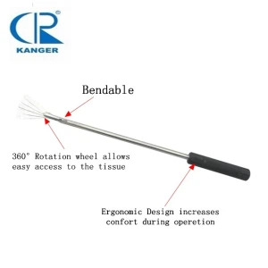 Pabrik Ø10X350mm Tetap Fan Retractor Laparoscopy Endoskopi CE Penjualan Atas CE